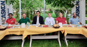 Başkan Güngör, Genç ASKON Denizli’nin olağan yönetim kurulu toplantısına katıldı