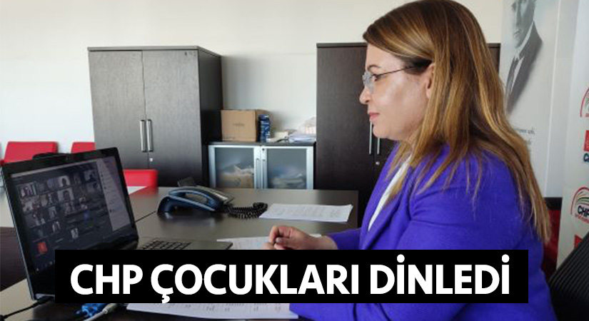 CHP çocukları dinledi