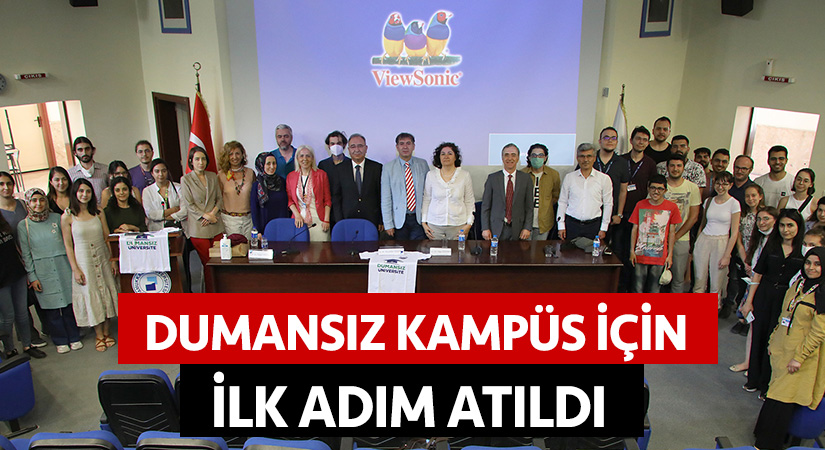 Dumansız Kampüs için ilk adım atıldı