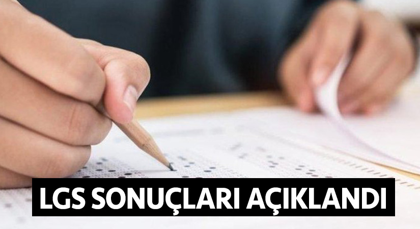 LGS sonuçları açıklandı