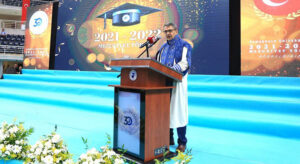 PAÜ’de mezuniyet coşkusu görkemli açılış töreni ile başladı