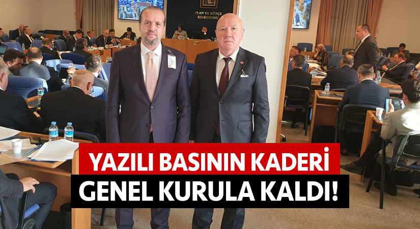 Yazılı basının kaderi genel kurula kaldı!