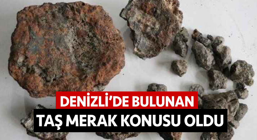 Denizli’de bulunan taş merak konusu oldu