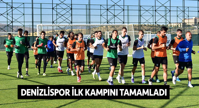 Denizlispor ilk kampını tamamladı