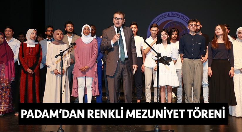 PADAM’dan renkli mezuniyet töreni