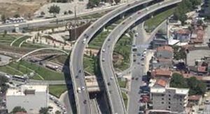 Trafik yoğunluğu havadan denetlendi