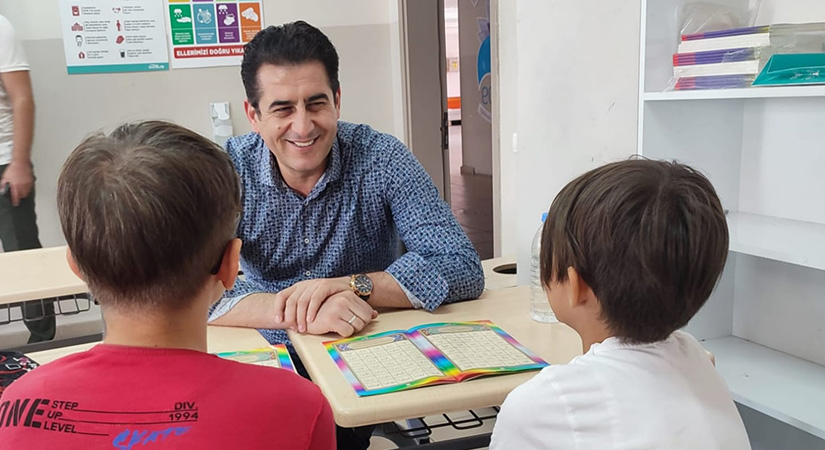 Başkan Yücel Güngör “Bir yaz bin gelecek” programı kapsamında öğrenciler ile buluştu!