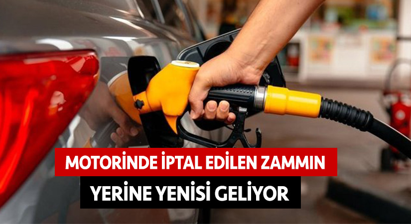 Motorinde iptal edilen zammın yerine yenisi geliyor