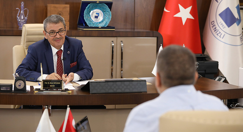 Rektör Kutluhan göreve geldiği günden bugüne geçen 2 yılı değerlendirdi