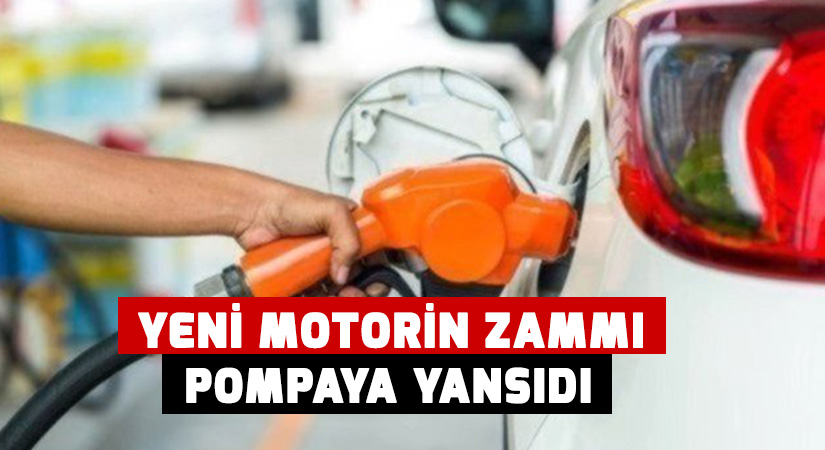 Yeni motorin zammı pompaya yansıdı