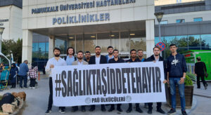 Solak: “Sağlık çalışanlarının her zaman yanındayız”