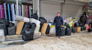 Denizli tarihi çarşı esnafı deprem bölgesine yardıma koştu