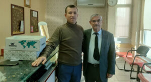 Milletvekili aday adayı Salih Tekin esnaf ziyaretlerinde