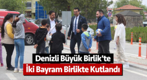 Büyük Birlik’te iki bayram birlikte kutlandı