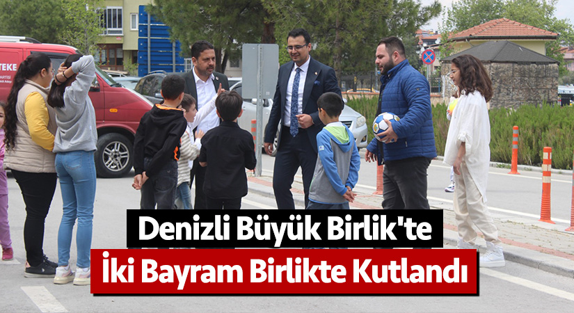 Büyük Birlik’te iki bayram birlikte kutlandı