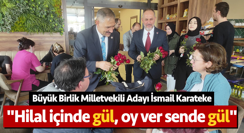 Hilal içinde gül oy ver sende gül!